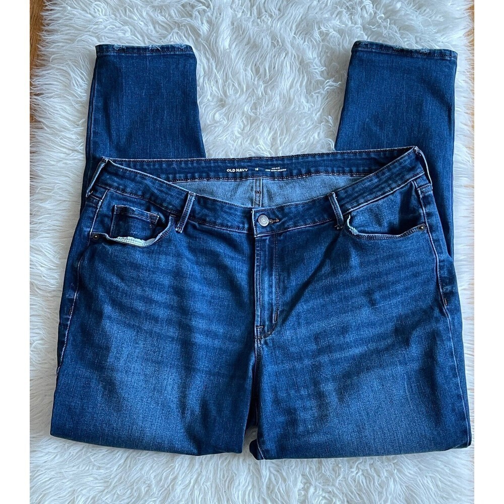 Old Navy Size 18 Pop Icon Skinny High Rise Stretch Jeans
